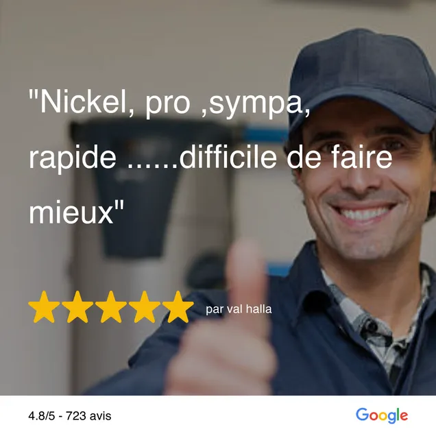 Nickel, pro, sympa, rapide......difficile de faire mieux