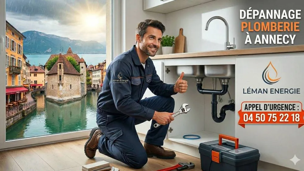 Dépannage Plomberie Annecy : Votre Solution Rapide et Fiable par LEMAN ENERGIE