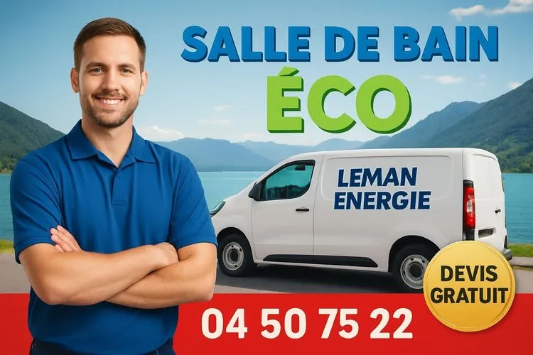 Salle de bain éco-responsable à Annecy : Comment allier économies et confort en 2026 ?